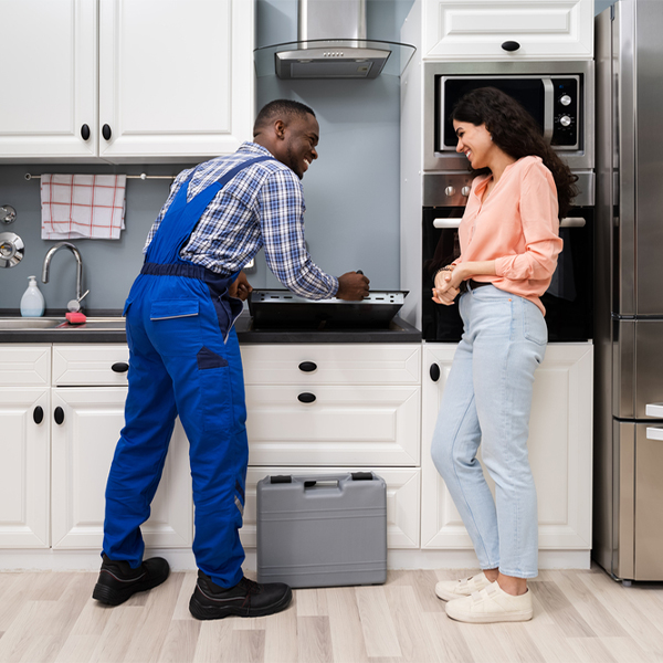 what kind of warranty do you offer on your cooktop repair services in City of the Sun